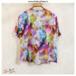 خرید لباس نخی طرح دار زنانه