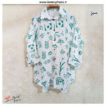 مانتو لنین چاپی سبز