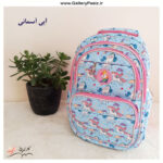 خرید کوله پشتی یونیکورن آبی